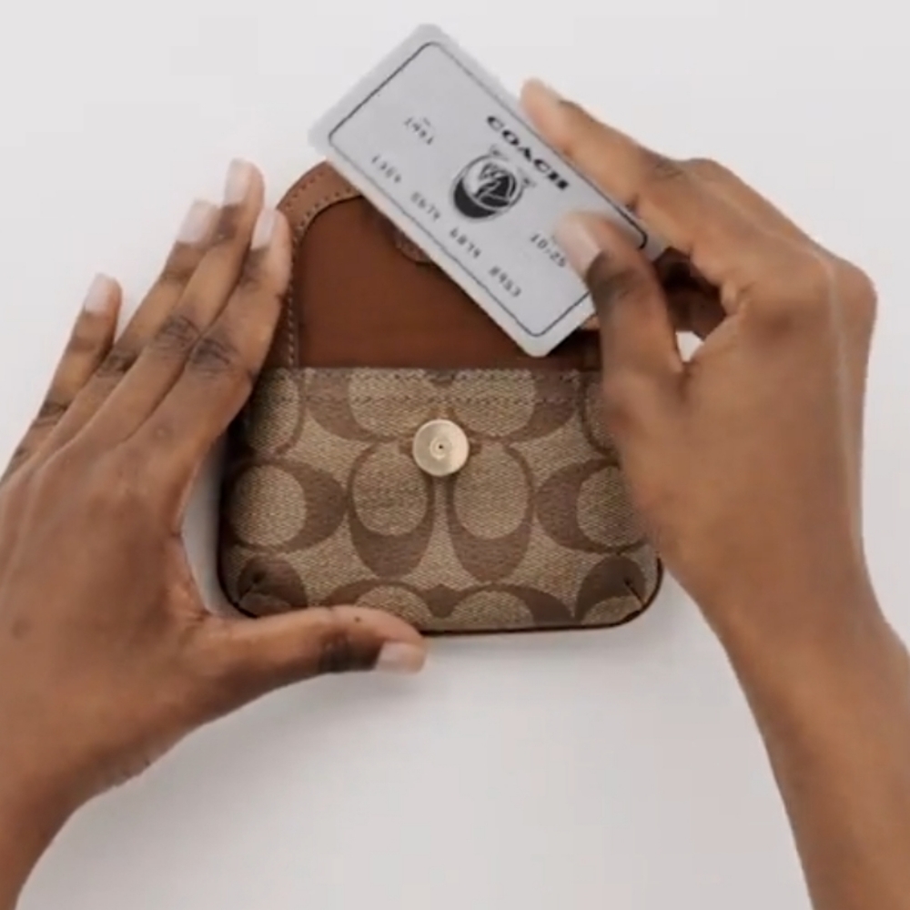 SOLD COACH | Pennie Card Case - Picture 11 of 14